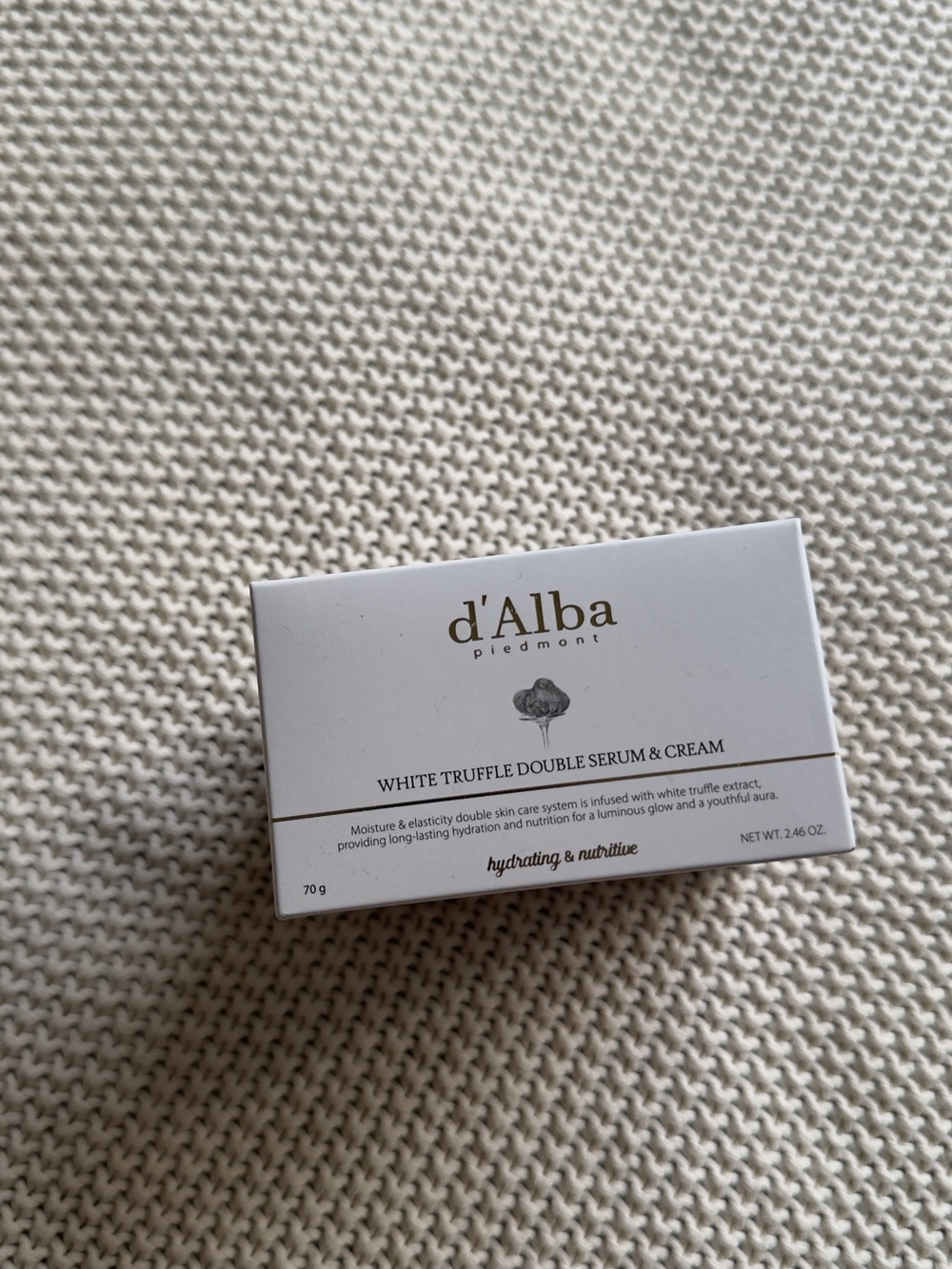 Alba White Truffle Double Serum & Cream - White